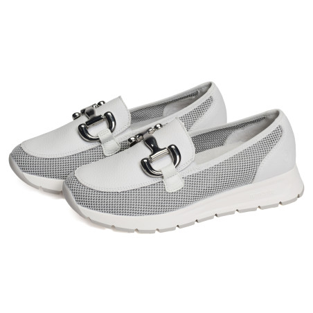 D2G02 Blanc, Mocassins Remonte
