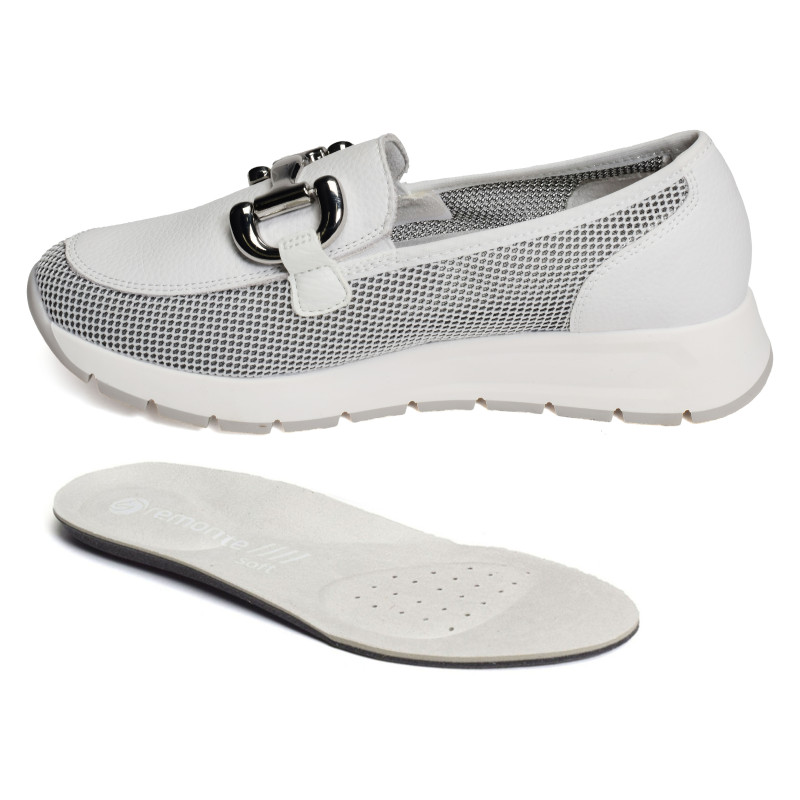 D2G02 Blanc, Mocassins Remonte
