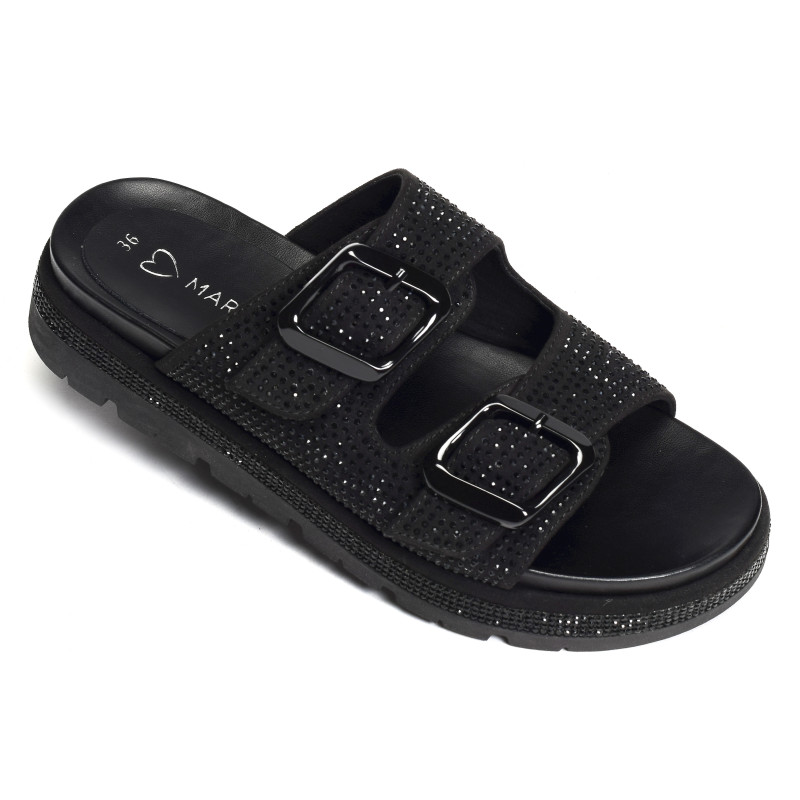 27406 Noir, Mules Marco Tozzi