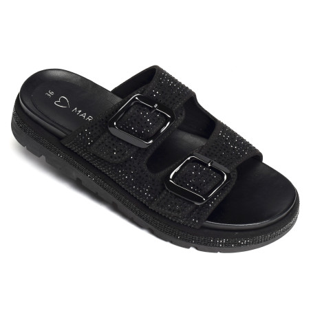 27406 Noir, Mules Marco Tozzi
