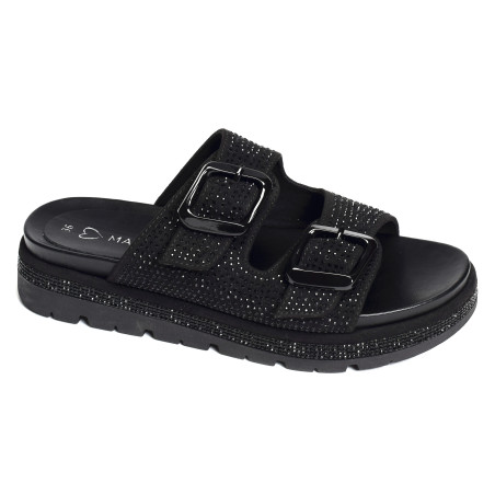 27406 Noir, Mules Marco Tozzi