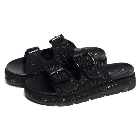 27406 Noir, Mules Marco Tozzi