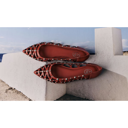 BAZAAR Rouge, Ballerines Ash