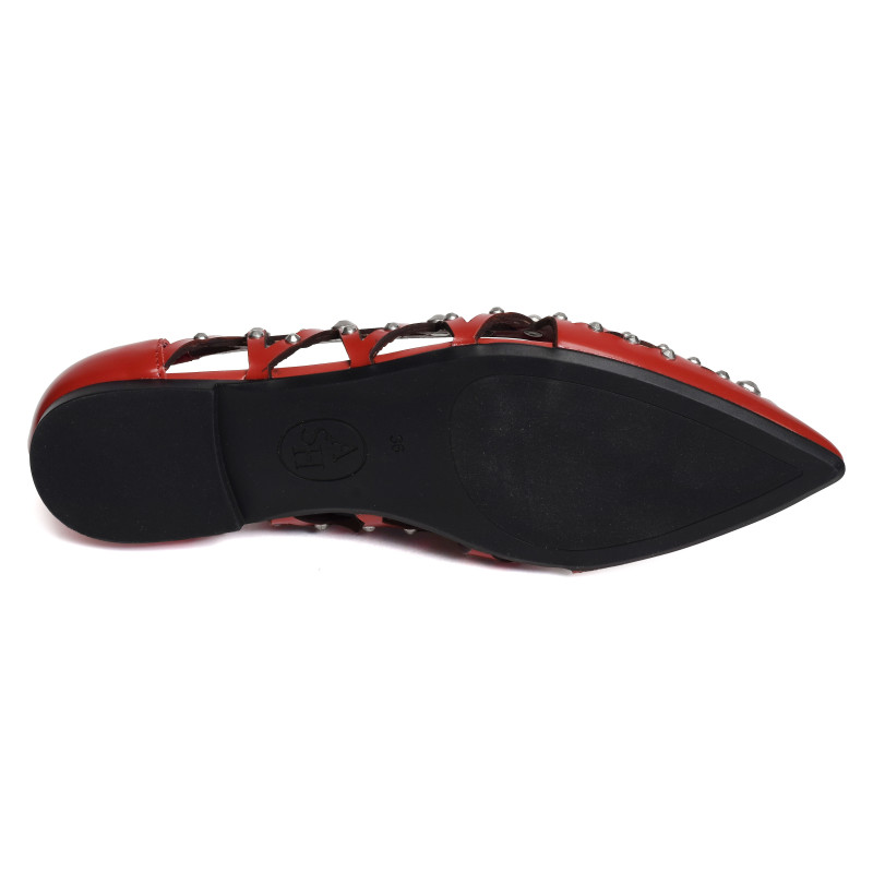 BAZAAR Rouge, Ballerines Ash