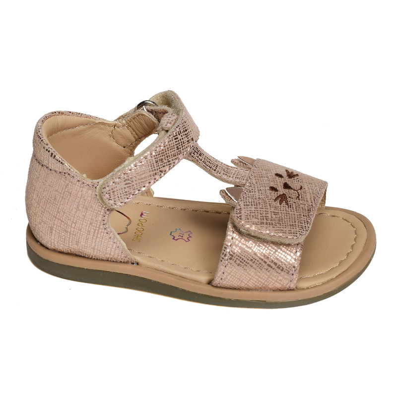 TITY MIAOU Rose, Sandales plates & Nu-Pieds Shoopom