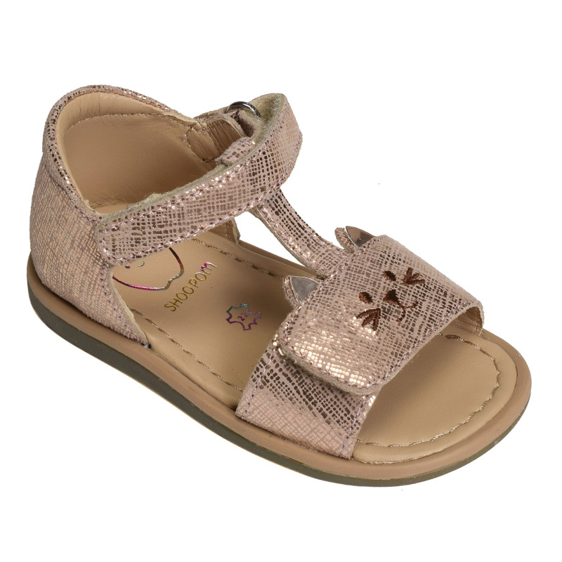 TITY MIAOU Rose, Sandales plates & Nu-Pieds Shoopom