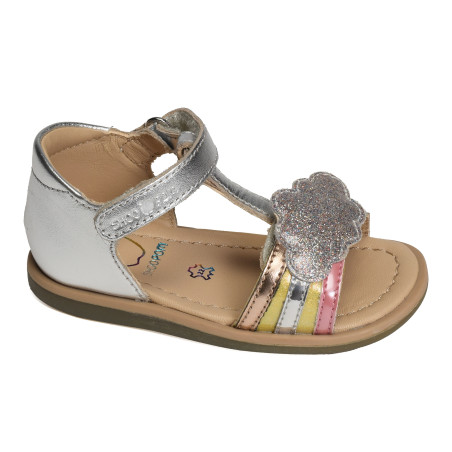 TITY MULTI Platine, Sandales plates & Nu-Pieds Shoopom