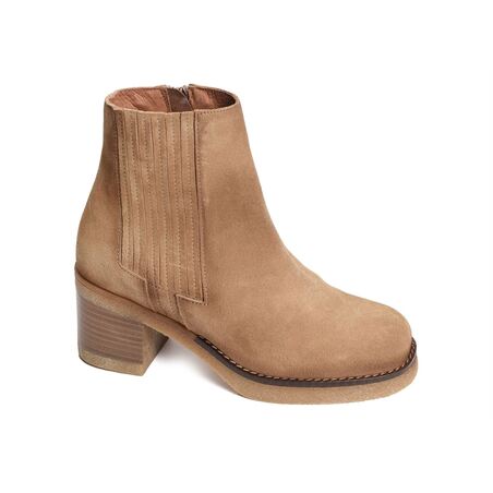 CV6104 Beige, Bottines Rock & Rose
