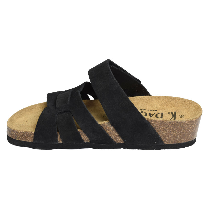 GALANT Noir, Mules K.Daques
