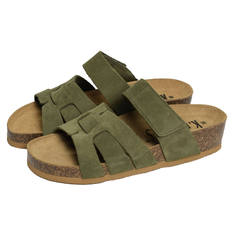 GALANT Kaki, Mules K.Daques