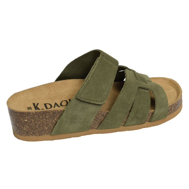 GALANT Kaki, Mules K.Daques