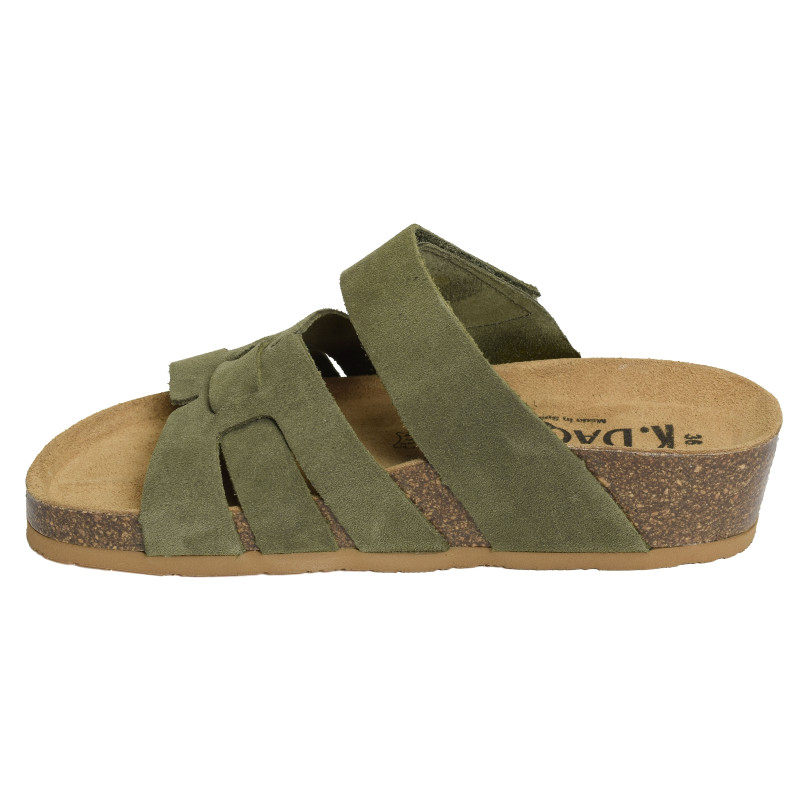 GALANT Kaki, Mules K.Daques
