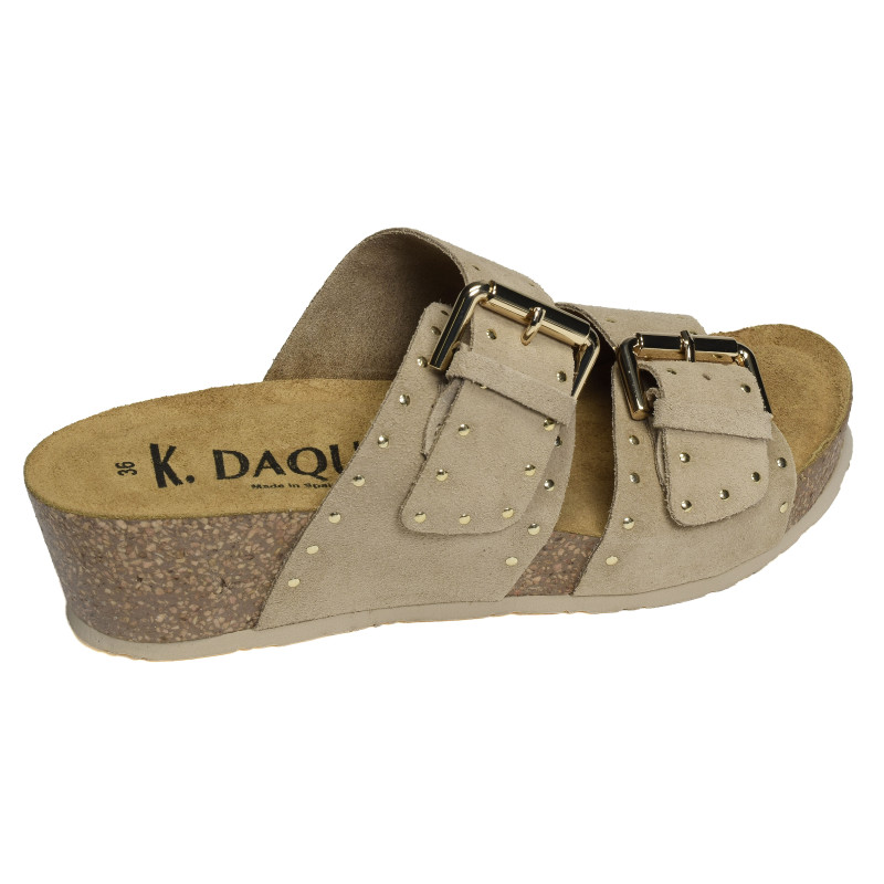 IONA Beige, Mules K.Daques