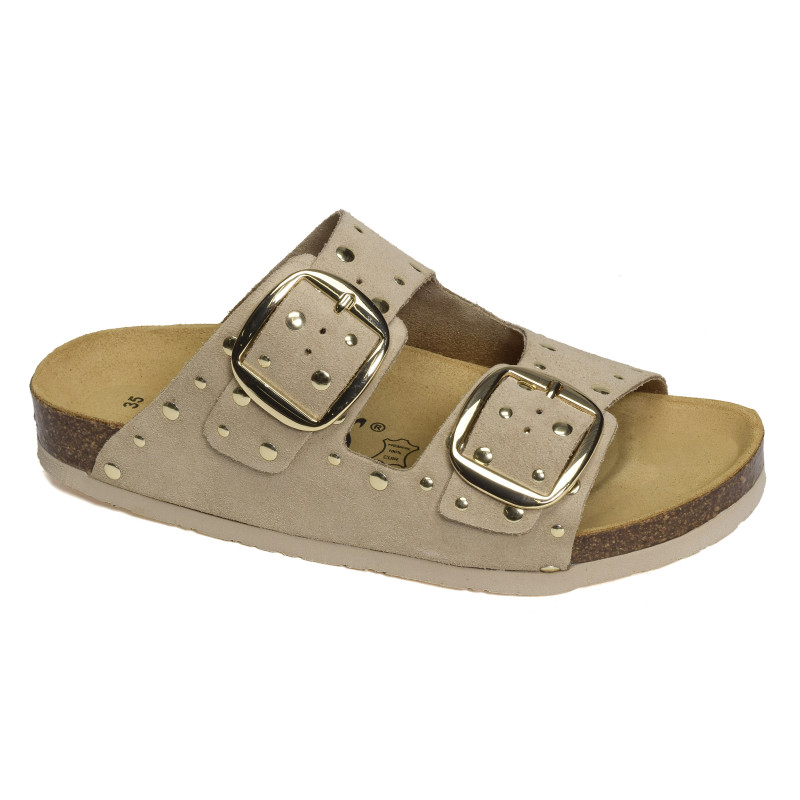 RIANT Beige, Mules K.Daques