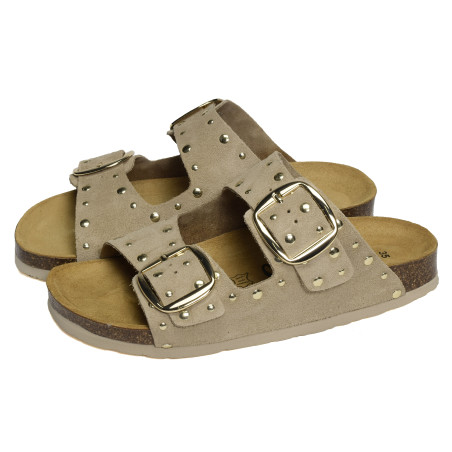 RIANT Beige, Mules K.Daques
