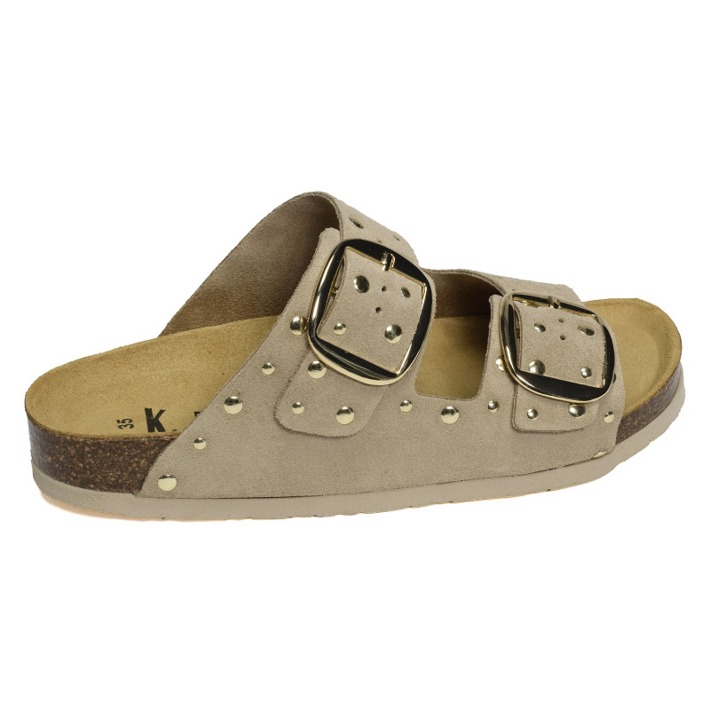 RIANT Beige, Mules K.Daques
