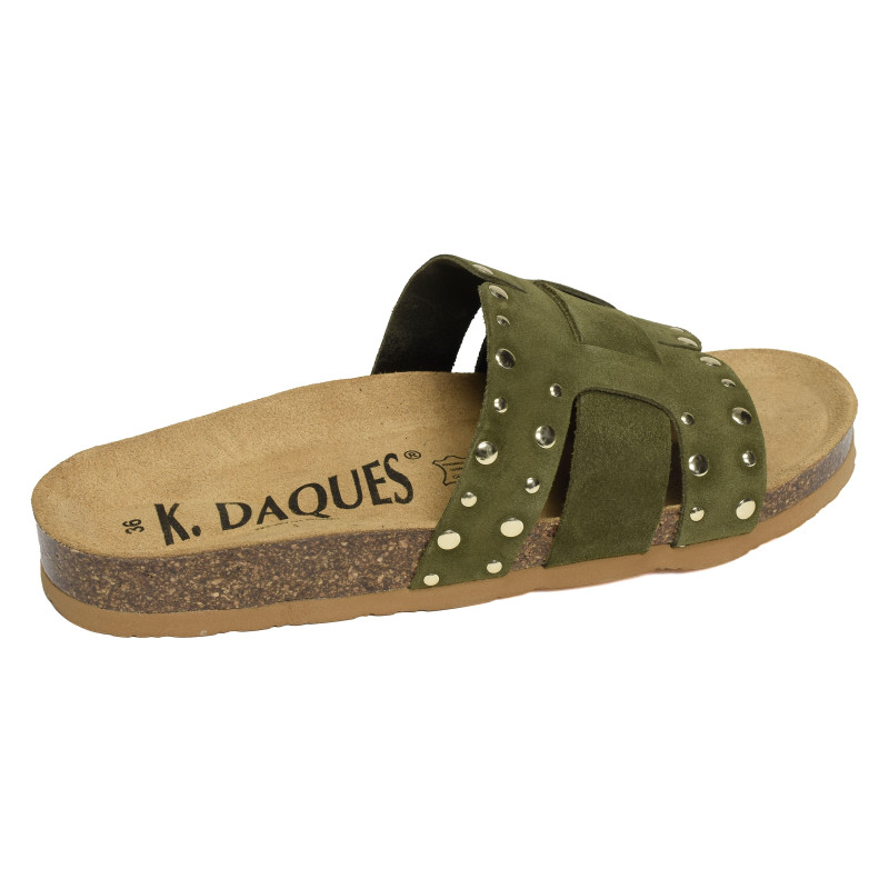 ROSACE Kaki, Mules K.Daques