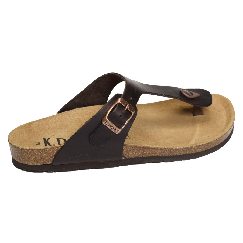 PACIFIC Marron, Tongs K.Daques