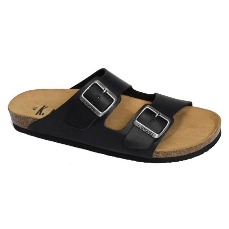 PORTBOU Noir, Mules K.Daques