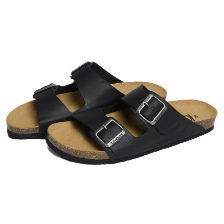 PORTBOU Noir, Mules K.Daques