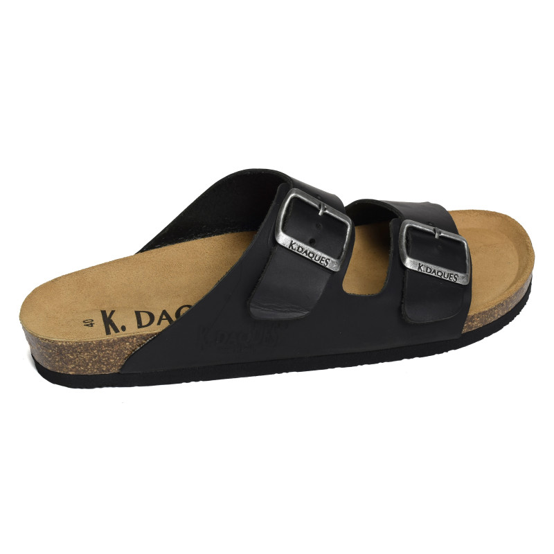 PORTBOU Noir, Mules K.Daques