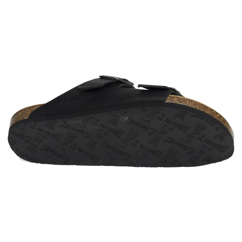 PORTBOU Noir, Mules K.Daques