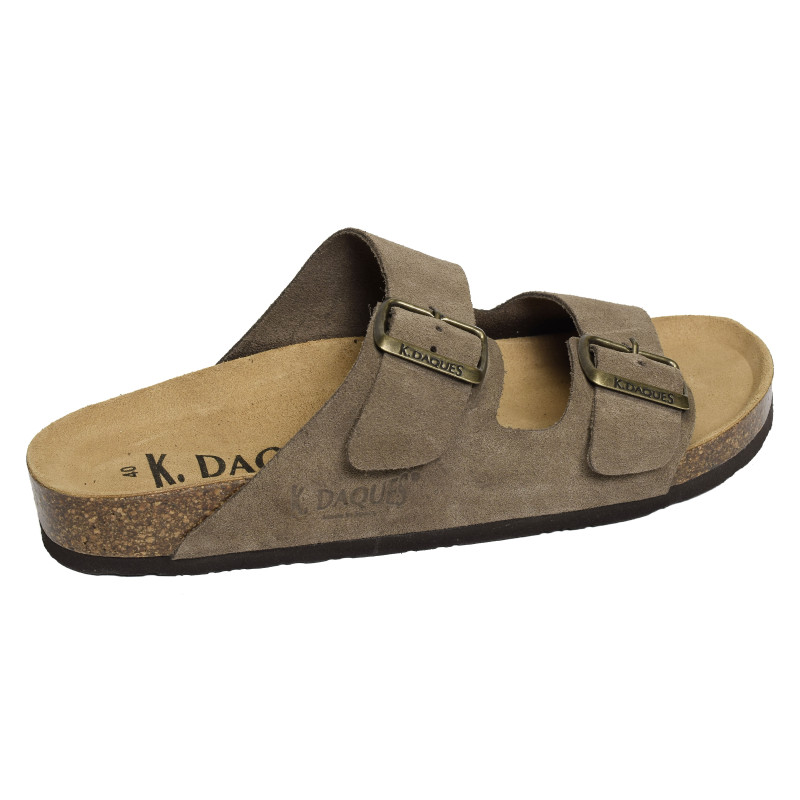 PORVEL Taupe, Mules K.Daques