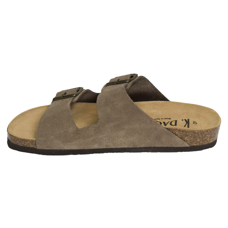 PORVEL Taupe, Mules K.Daques