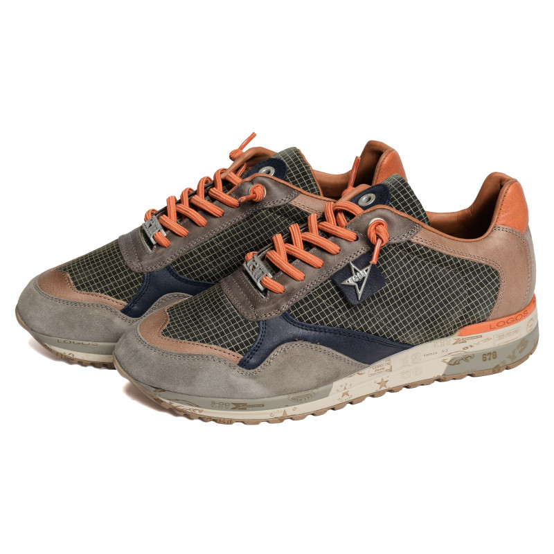 C848 XL Kaki Orange, Baskets running Cetti