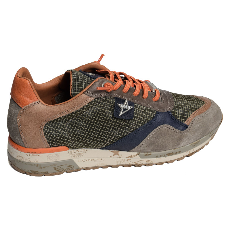 C848 XL Kaki Orange, Baskets running Cetti