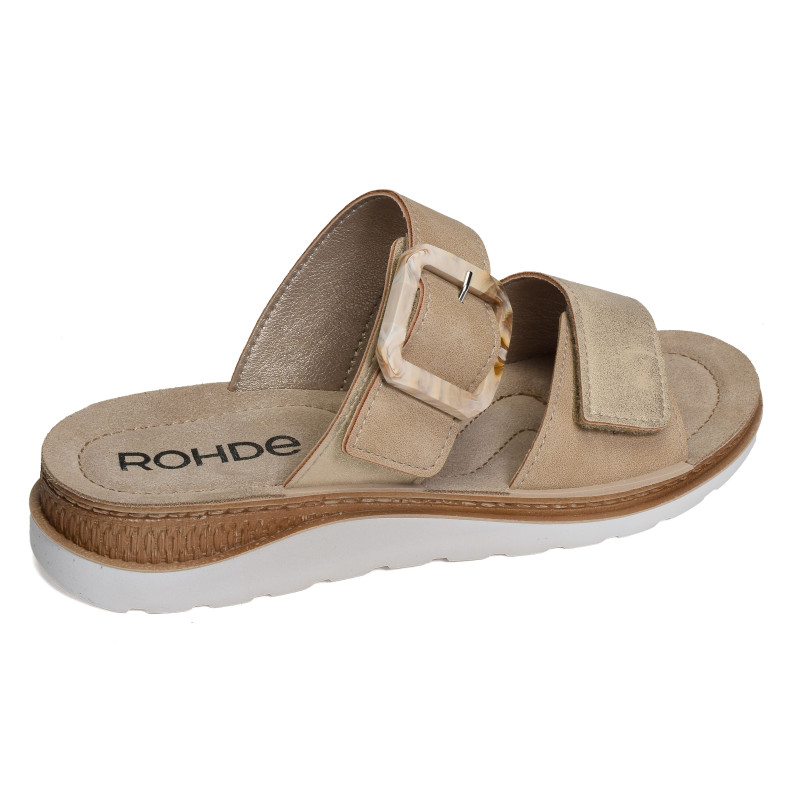 1301 Beige Platine, Mules Rohde