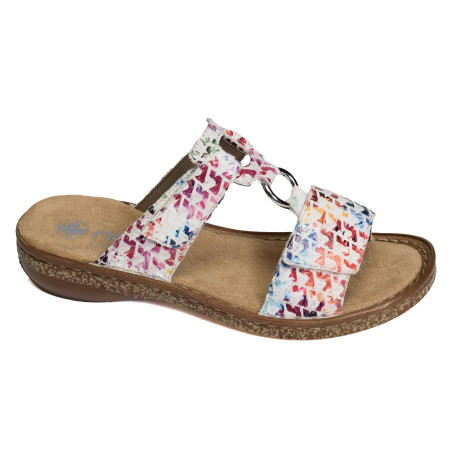 628P9 Multicolore, Mules Rieker