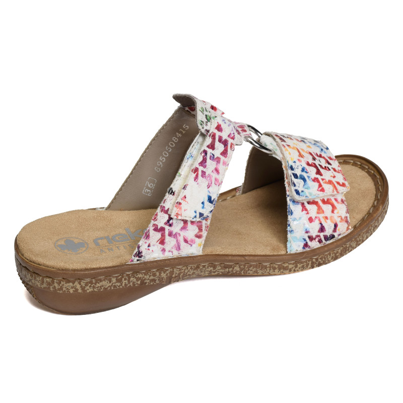 628P9 Multicolore, Mules Rieker