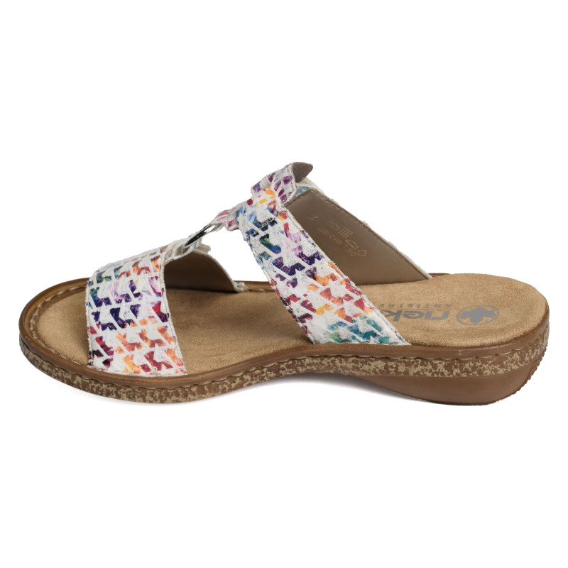 628P9 Multicolore, Mules Rieker