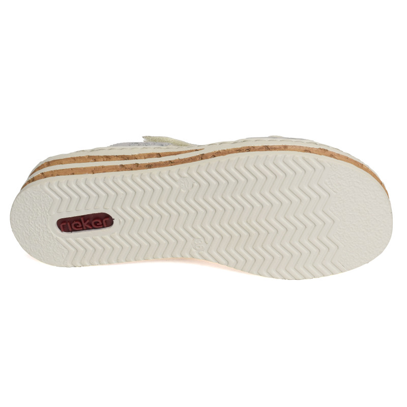 62936 Gris Argent, Mules Rieker