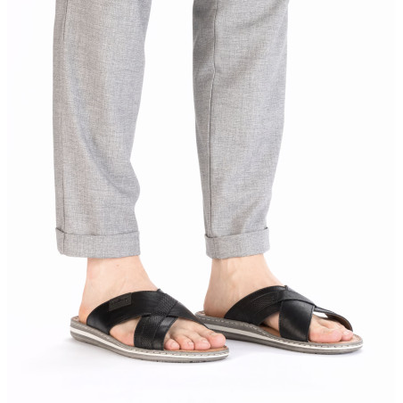 21082 Noir, Mules Rieker