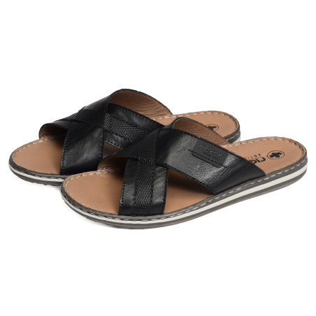 21082 Noir, Mules Rieker