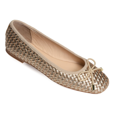 A92002 Gold, Ballerines Inuovo