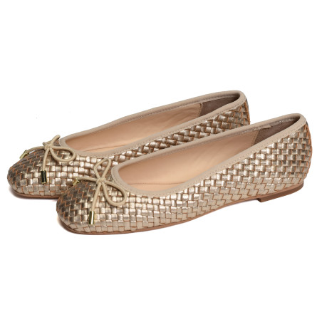 A92002 Gold, Ballerines Inuovo