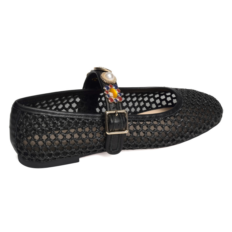 A94060 Noir, Ballerines Inuovo