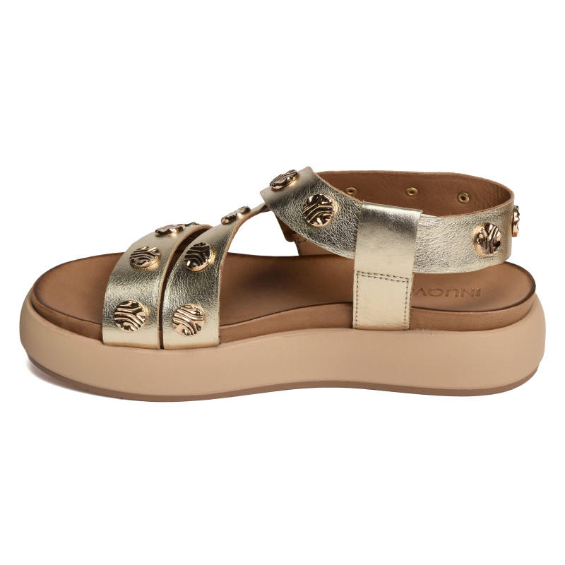 A96041 Gold, Nu-Pieds à plateforme Inuovo
