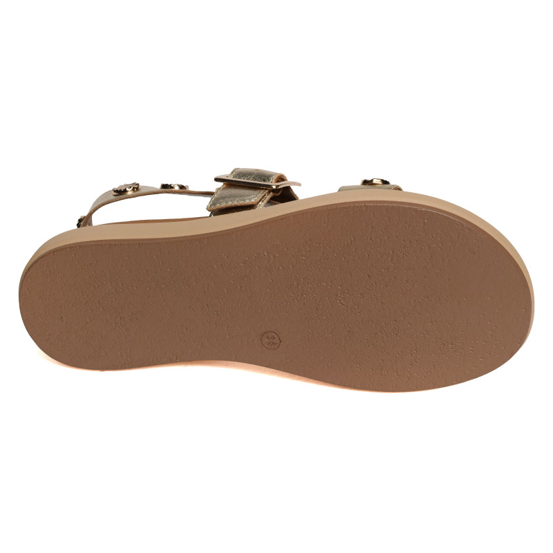 A96041 Gold, Nu-Pieds à plateforme Inuovo