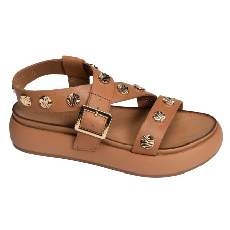 A96041 Marron, Nu-Pieds à plateforme Inuovo