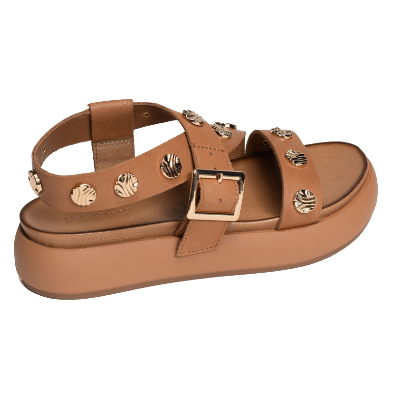 A96041 Marron, Nu-Pieds à plateforme Inuovo