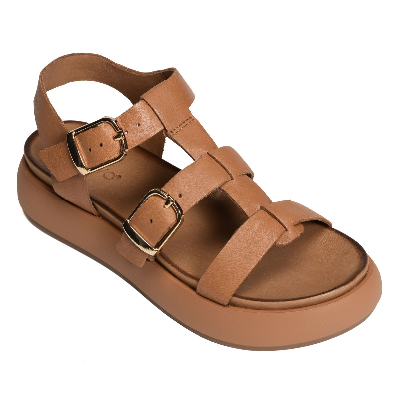 A96046 Marron, Nu-Pieds à plateforme Inuovo