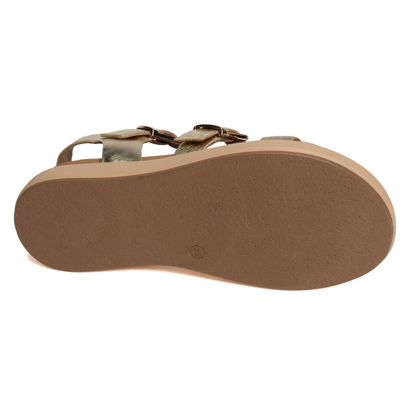 A96046 Gold, Nu-Pieds à plateforme Inuovo