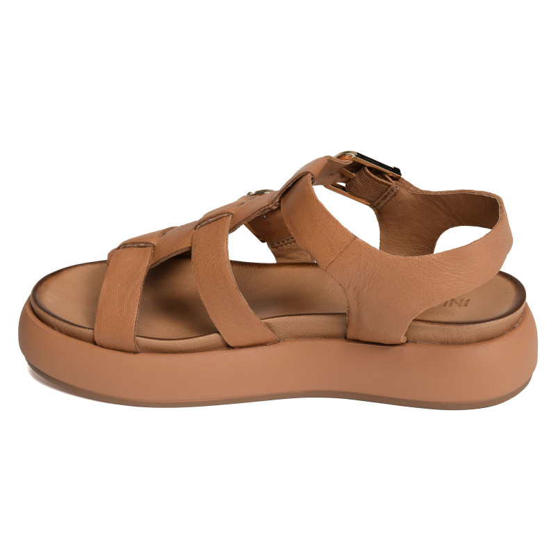 A96046 Marron, Nu-Pieds à plateforme Inuovo