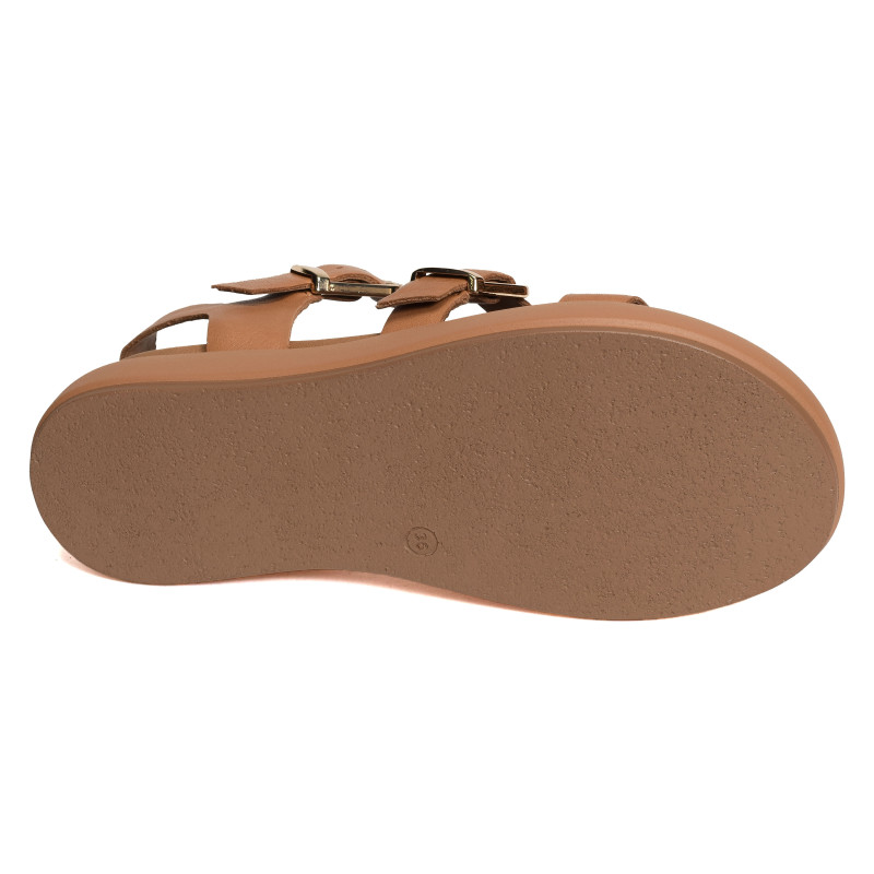 A96046 Marron, Nu-Pieds à plateforme Inuovo