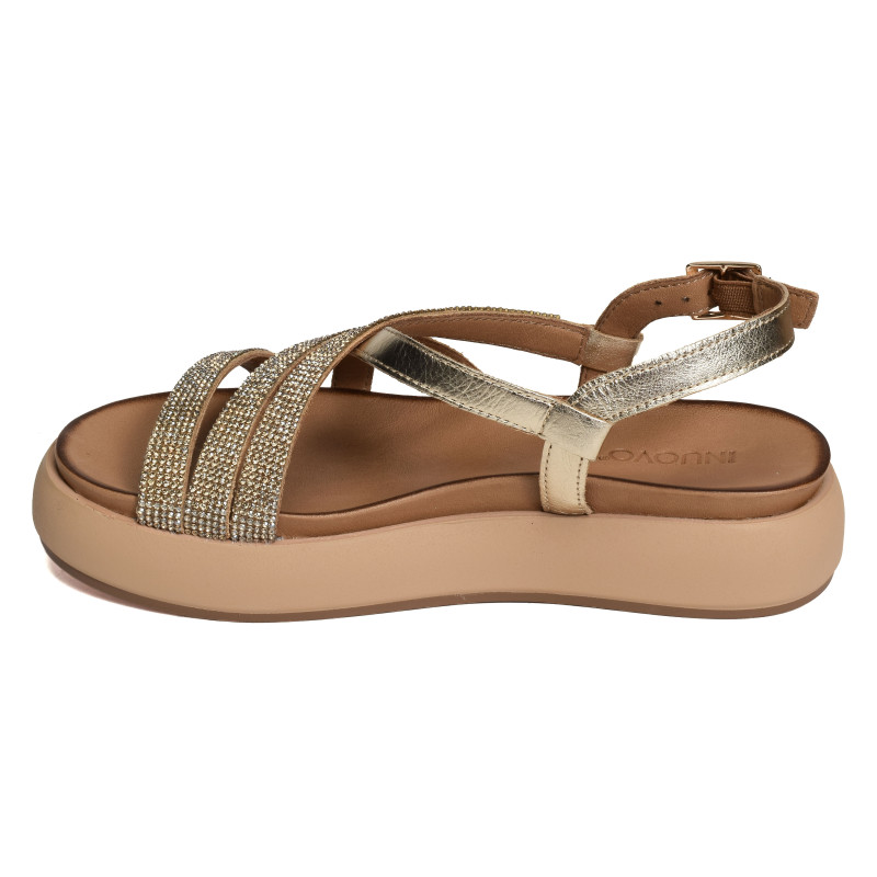 A96051 Gold, Nu-Pieds à plateforme Inuovo