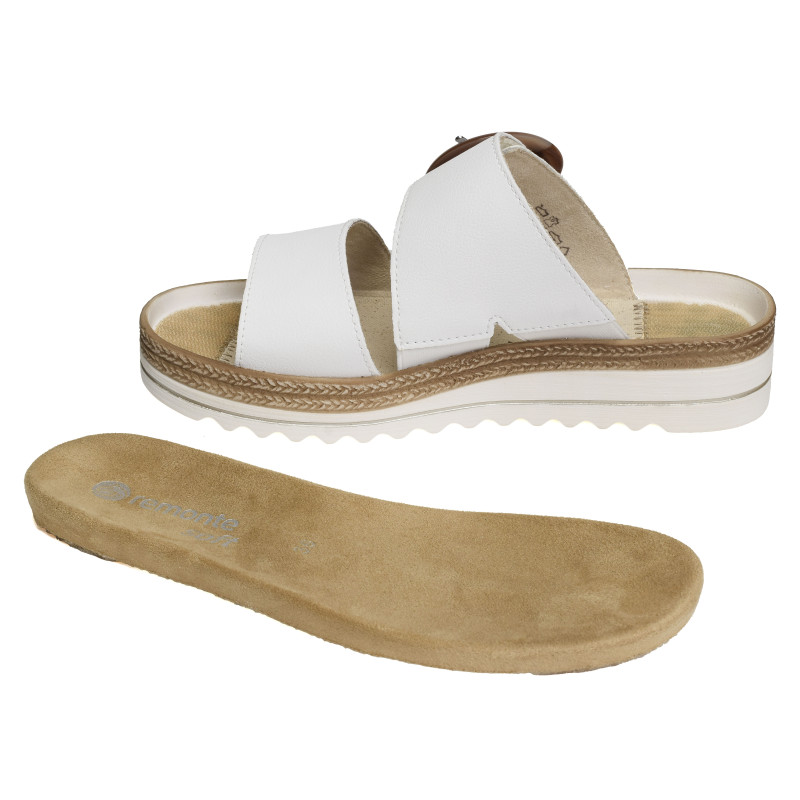 D0Q51 Blanc, Mules Remonte